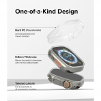 Rin gke Apple Watch Ultra/2.Nesil 49mm Bumper Klf-Clear