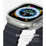 Rin gke Apple Watch Ultra/2.Nesil 49mm Bumper Klf-Clear