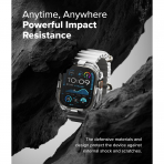 Rin gke Apple Watch Ultra 3/2/1 Bumper Klf-White