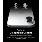 Rin gke iPhone 16/Plus Kamera Lens Koruyucu(2Adet)