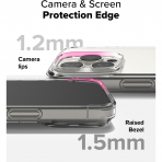 Rin gke Apple iPhone 16 Pro Fusion effaf Klf-Clear