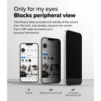 Rin gke Apple iPhone 16e Privacy Ekran Koruyucu(2 Adet)
