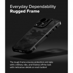 Rin gke Apple iPhone 16 Pro Max Rugged Gear Klf-Camo Black 