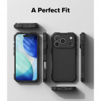 Rin gke Apple iPhone 17 Pro Rugged MagSafe Klf-Magnetic Black 