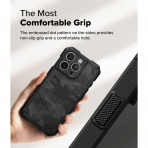 Rin gke Apple iPhone 16 Pro Rugged MagSafe Klf-Magnetic Camo Black 