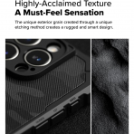 Rin gke Apple iPhone 16 Pro Rugged MagSafe Klf-Magnetic Camo Black 