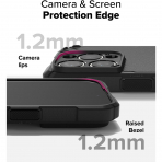 Rin gke Apple iPhone 16 Pro Rugged MagSafe Klf-Magnetic Black 