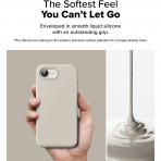 Rin gke Apple iPhone 16e Silikon Klf-Stone