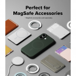 Rin gke Apple iPhone 17 MagSafe Onyx Klf-Magnetic Dark Green