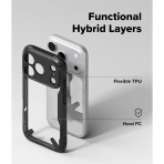 Rin gke Apple iPhone 17 Pro Max Fusion-X K�l�f-Black