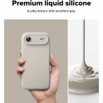Rin gke Apple iPhone Air Silikon Klf-Stone