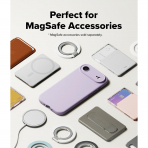 Rin gke Apple iPhone Air Silikon Klf-Light Purple