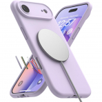 Rin gke Apple iPhone Air Silikon Klf-Light Purple