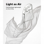 Rin gke Apple iPhone 17 Air Klf-Glitter Clear