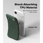 Rin gke Apple iPhone Air MagSafe Onyx Klf-Magnetic Dark Green