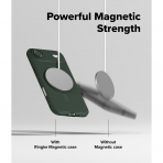Rin gke Apple iPhone Air MagSafe Onyx Klf-Magnetic Dark Green