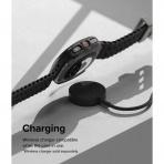 Rin gke Bumper Galaxy Watch Ultra 47mm Bumper Klf-Titanium Black 