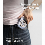 Rin gke ift Manyetik Halka Stand-Warm Gray