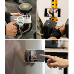 Rin gke ift Manyetik Halka Stand-Warm Gray