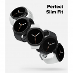 Rin gke Galaxy Watch 8 40mm Bumper Klf-Matte Black 