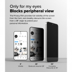Rin gke Samsung Galaxy S25 Privacy Ekran Koruyucu