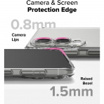 Rin gke Samsung Galaxy S25 Edge Fusion Klf -Matte Clear