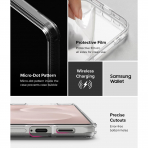 Rin gke Samsung Galaxy S25 Edge Fusion Klf -Clear