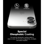 Rin gke Apple iPhone 16/Plus Kamera Cam Koruyucu(2Adet)