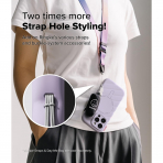 Rin gke iPhone 16 Pro Macaron MagSafe Klf-Light Purple