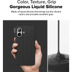 Rin gke iPhone 16 Bitmap MagSafe Klf-Black