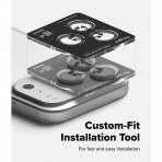 Rin gke iPhone 17 Pro/Max Kamera Lens Koruyucu(2 Adet)