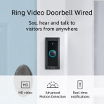 Ring Kablolu Akll Video Kap Zili (En Yeni Model)
