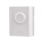 Ring Akll Video Kap Zili in Deitirilebilir Kapak-Pearl White