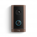Ring Elite Kablolu Retinal 4K Ak�ll� Kap� Zili(2.Nesil)-Polished Mocha