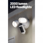 Ring Kablolu Retinal 4K Floodlight Pro Akll Kamera-White