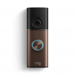 Ring Retinal 4K Pro Pilli Ak�ll� Kap� Zili (2. Nesil)-Polished Mocha