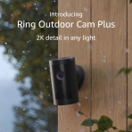Ring D Mekan Akll Kamera Plus (2K Video)-Black 
