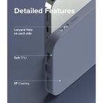 Rin gke Air-S iPhone 13 Pro Max Silikon Klf-Grey