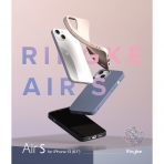 Rin gke Air-S iPhone 13 Silikon Klf-Grey