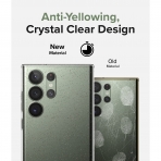 Rin gke Air Galaxy S23 Ultra effaf Klf-Glitter Clear