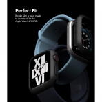 Rin gke Apple Watch 6 40mm Bumper Klf-Clear Black