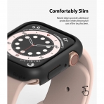 Rin gke Apple Watch 6 40mm Bumper Klf-Clear Black