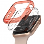 Rin gke Apple Watch 6 40mm Bumper Klf-Clear Coral