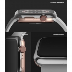 Rin gke Apple Watch 6 44mm Bumper Klf -Silver