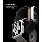 Rin gke Apple Watch 6 44mm Bumper Klf -Clear White