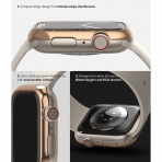 Rin gke Apple Watch 9/8/7 41mm Bumper Klf-Rose Gold