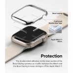Ringke Apple Watch 7 Bumper Klf (41mm)-Silver
