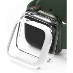 Rin gke nce Apple Watch 7 41mm Bumper Klf -Clear White