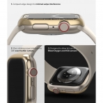 Rin gke Apple Watch 7 45mm Bumper Klf -Gold