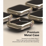 Rin gke Apple Watch 7 45mm Bumper Klf -Gold